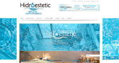 Desktop Screenshot of hidroestetic.com